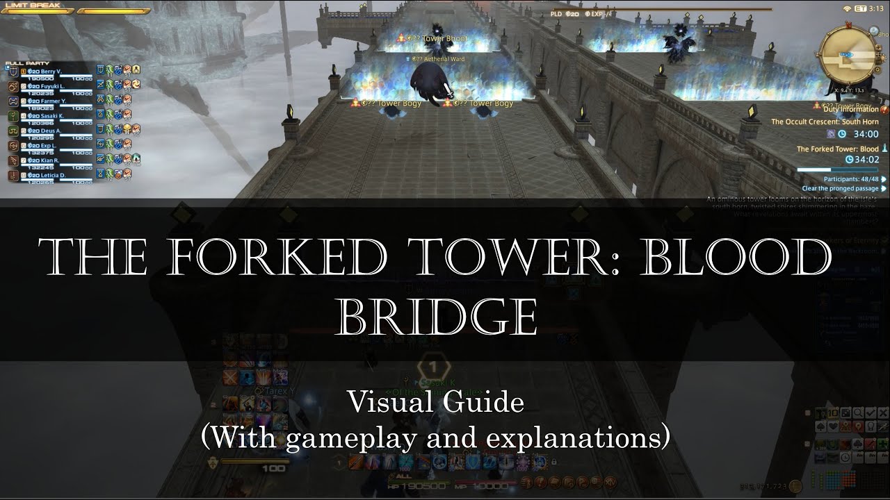 The Forked Tower: Blood | Bridge | Beginner-friendly with visuals | FFXIV | ELE | OC