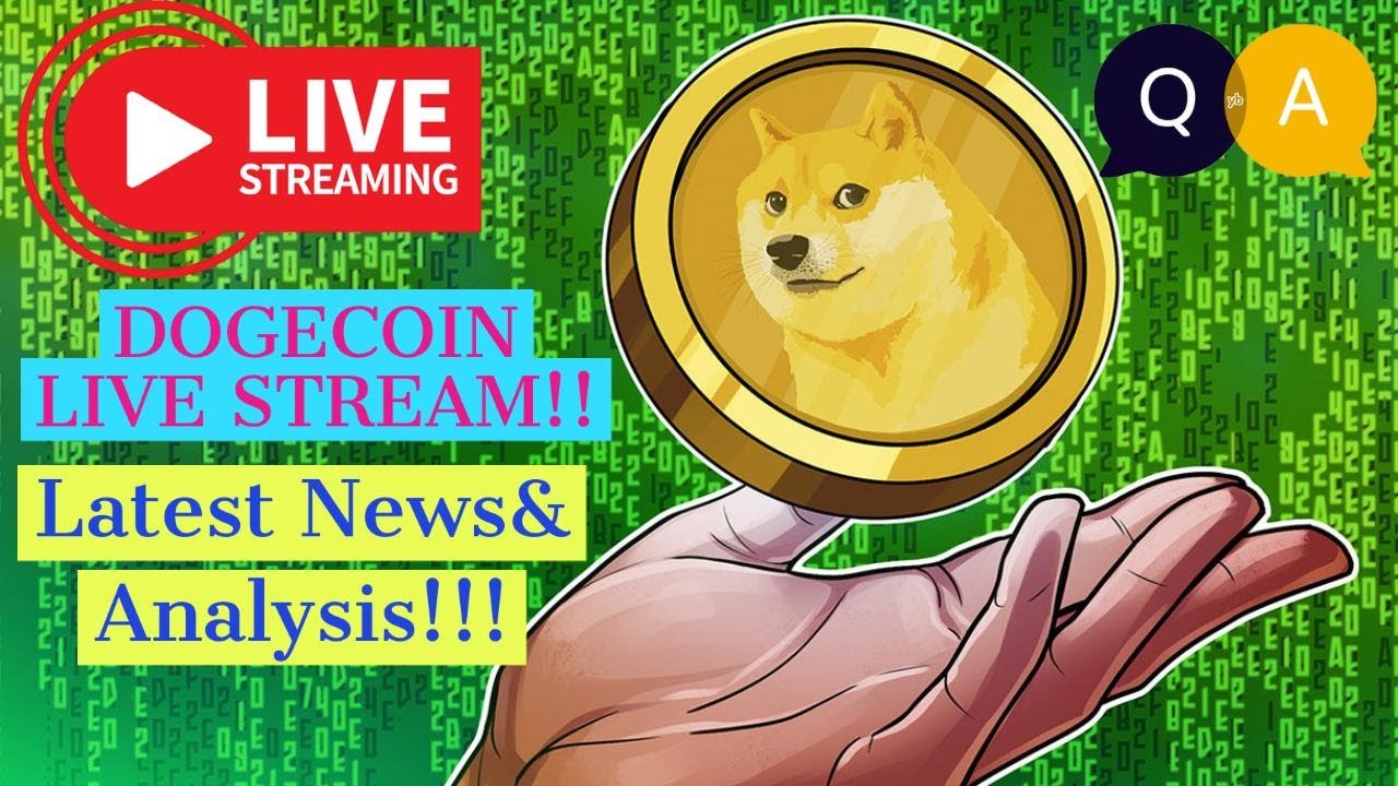 ⚠️DOGECOIN  LIVE STREAM  &  Q & A