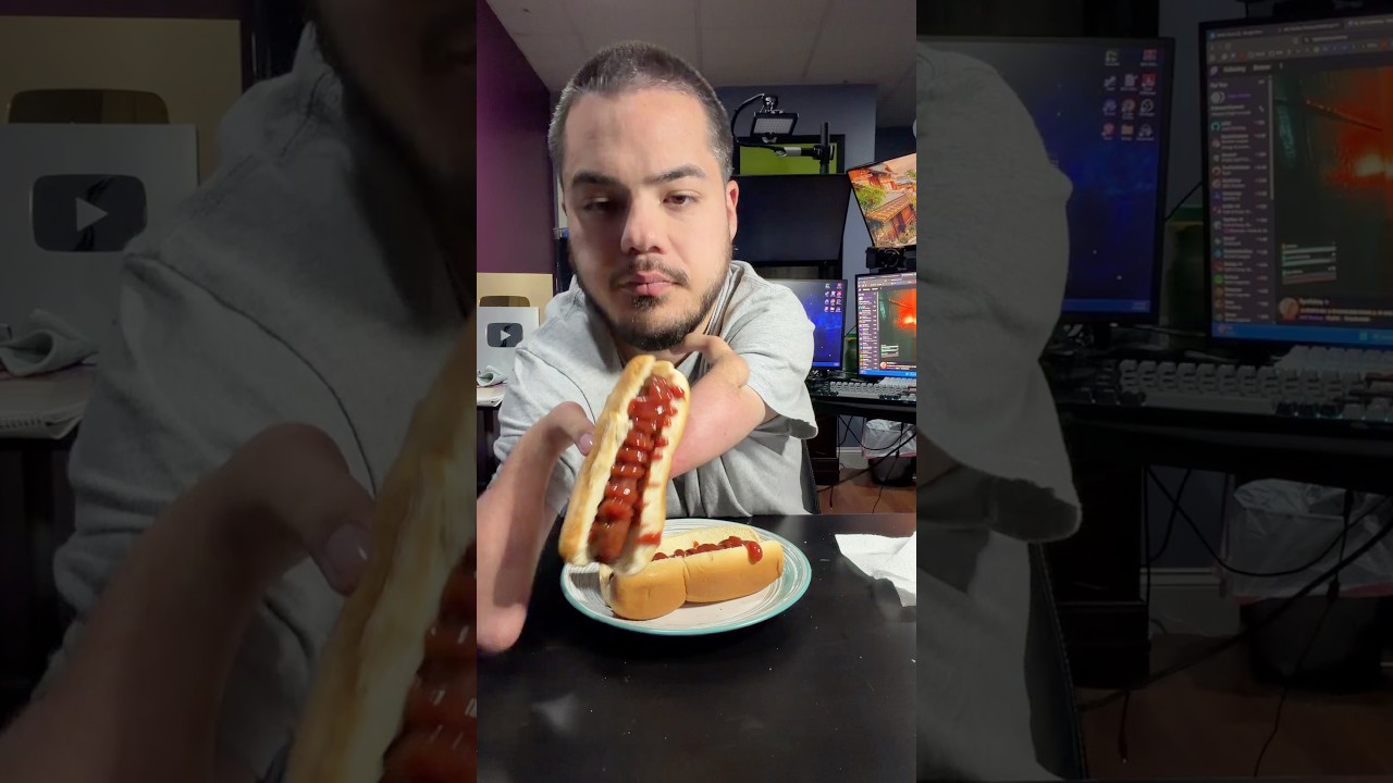 Копчёные сосиски! #шорты