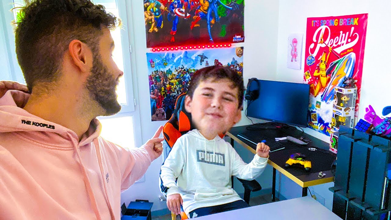 VOICI LE SETUP DE MON FRERE !