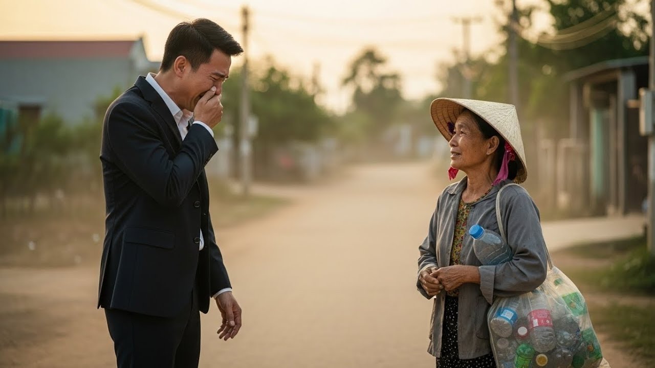 Đại Gia Về Giỗ Mẹ Gặp Lại Vợ Cũ Nhặt Ve Chai, Một Câu Nói Khiến Anh Gục Ngã