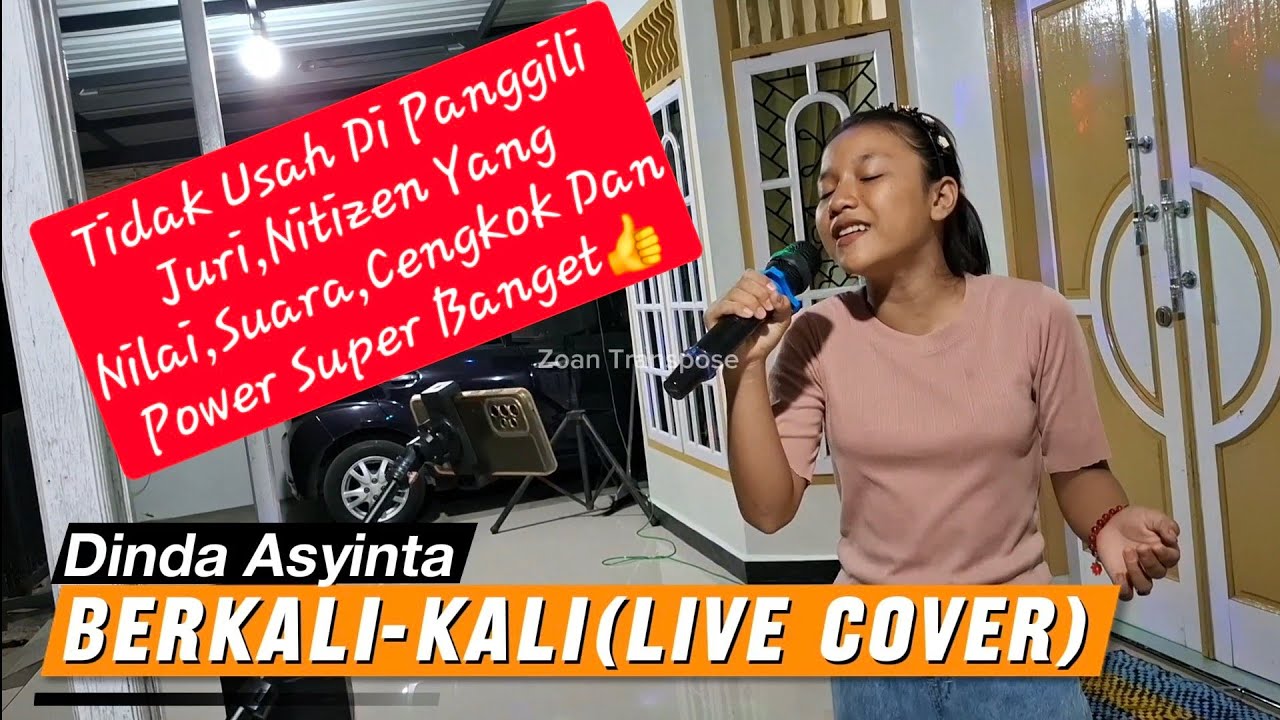 Berkali kali Dinda Asyinta #dangdut #zoantranspose #cover