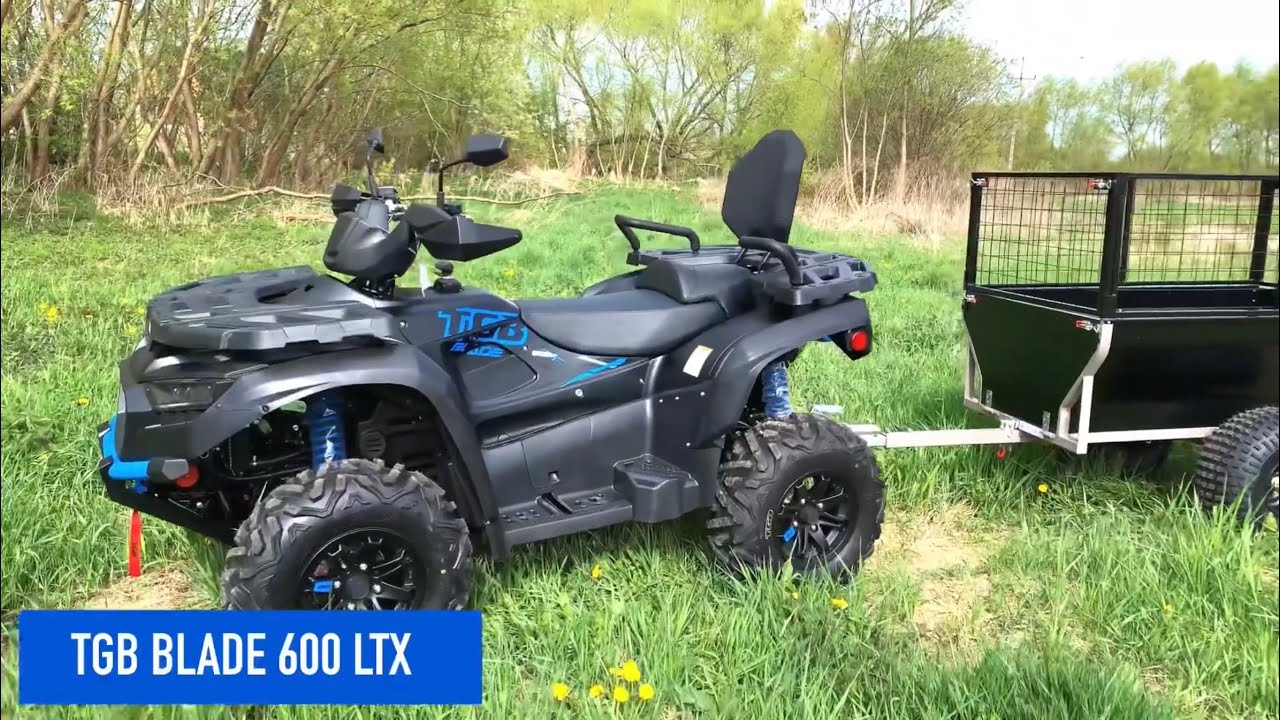 Quad TGB Blade 600i homologacja traktor LTX 4x4 T3b EPS