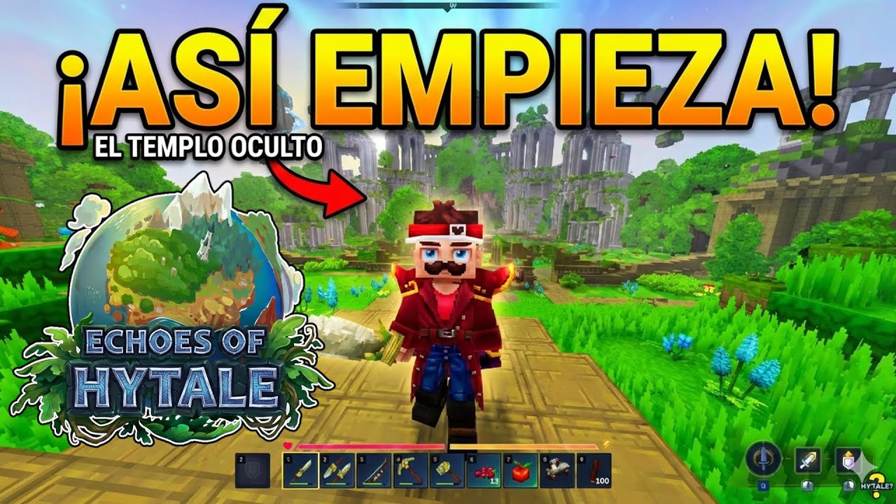 ASÍ SON los PRIMEROS MINUTOS de HYTALE | ECHOES OF HYTALE
