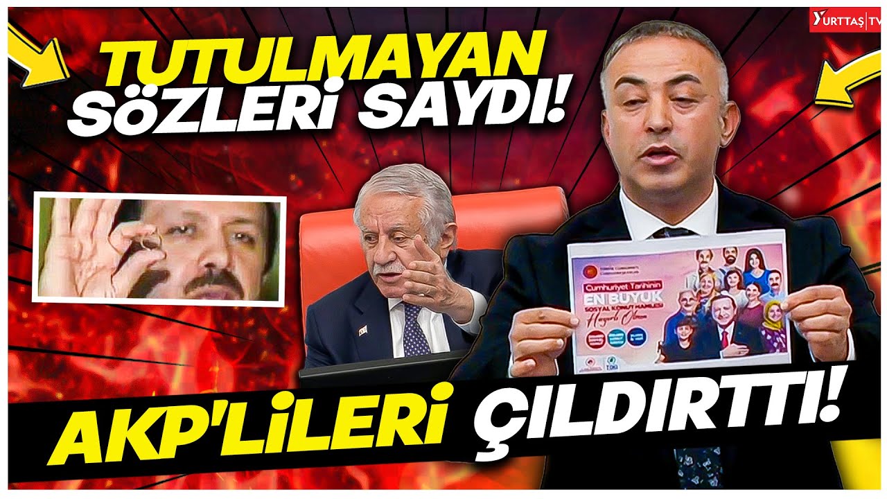 CHP'li Vekil Mehmet Tahtasız AKP'nin Tutmadığı Sözleri Teker Teker Sayınca AKP'liler Çılgına Döndü!