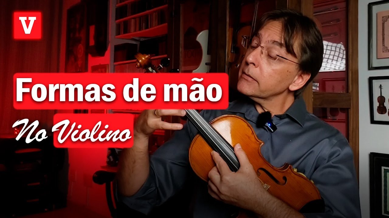 Forma da mão no violino  | A Arte De Tocar Violino de Robert Gerle