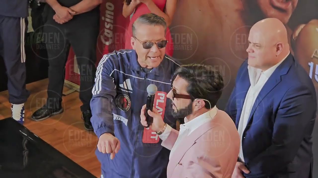 ALFREDO ADAME VS CARLOS TREJO Se llevó a cabo el pesaje en Mty  y tuvieron que estar separados 