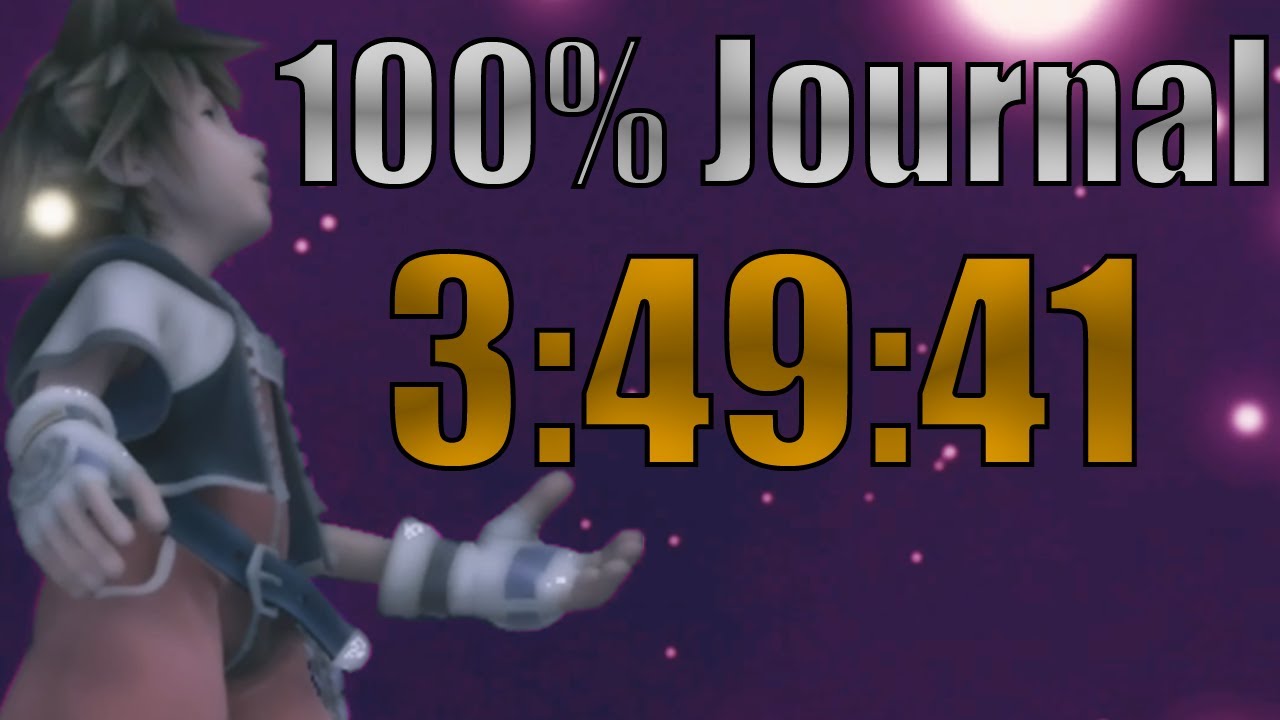 Kingdom Hearts: Final Mix [PC] - 100% Journal Speedrun in 3:49:41 [Current WR]