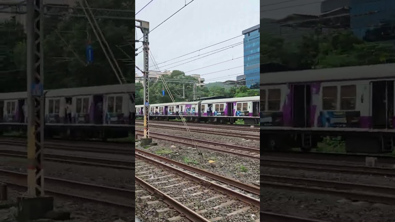 Visit Kalyan to Mumbai Central  see local stations, buildings,# mumbai ki lifeline (local trains)