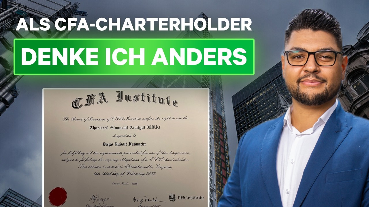 Was ich als CFA-Charterholder anders sehe als viele Finanzberater!