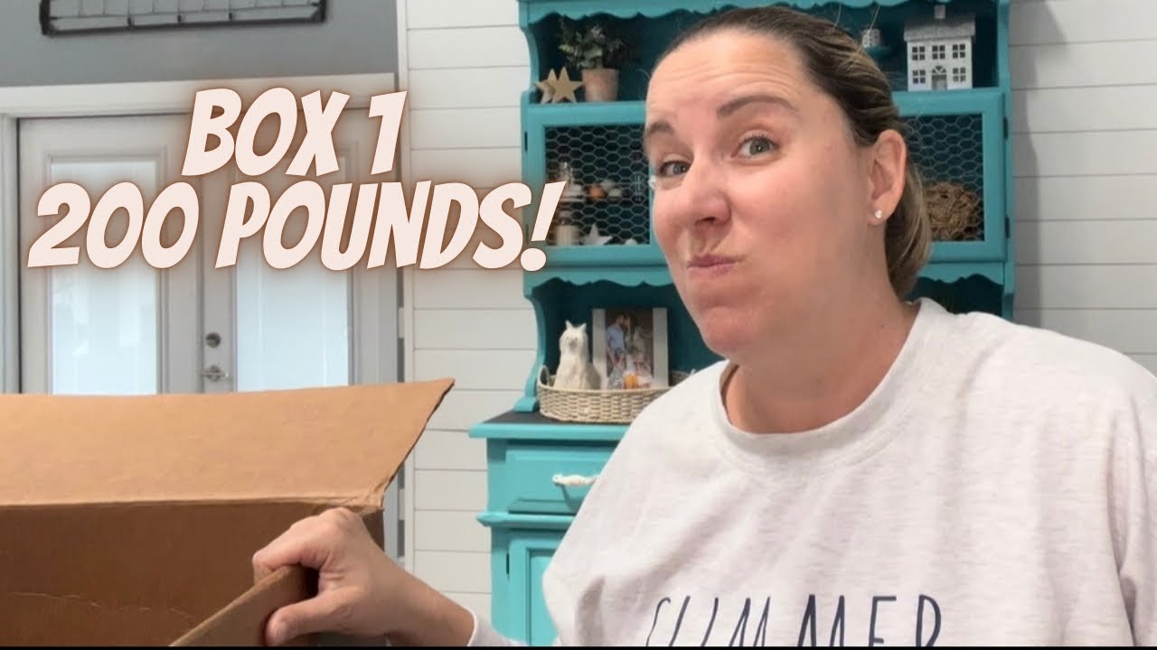 ThredUp 200 Pound Bulk Rescue Mystery Box Unboxing - Part 1
