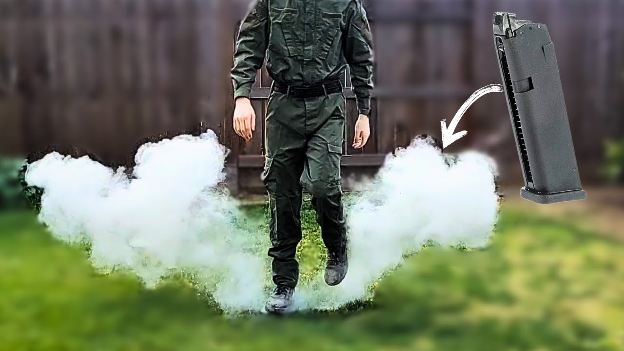 This Airsoft LANDMINE Is Powered By PISTOL MAGAZINES | PBM-25 Airsoft Landmine