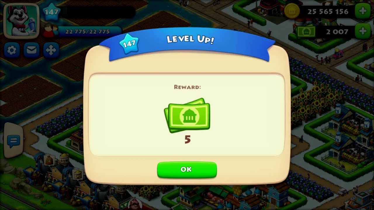 TOWNSHIP Level 147 GAMEPLAY # 1