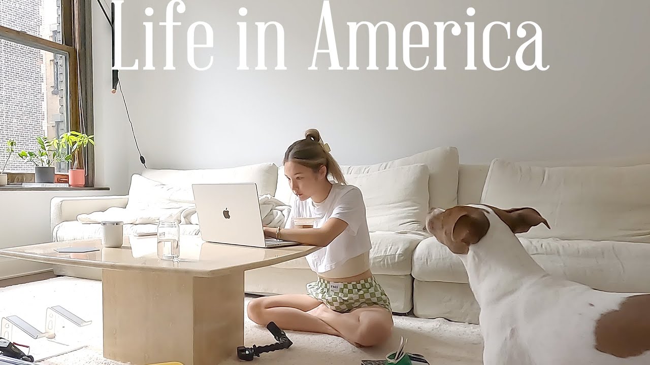 기차타고 뉴욕💗 | 미셸 집에서 2박 3일 | 핸드 롤 맛집! | 핫 요가 클래스..🥵 | Coming Soon NY 편집샵에서 구매한 주방 도구들!