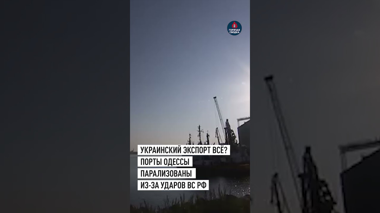 Черноморские порты Украины на грани коллапса