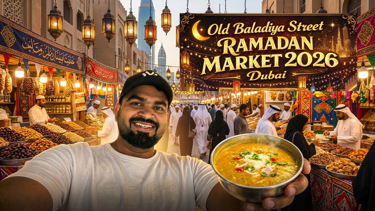 🌙 Dubai Ramadan Market 2026 – Old Baladiya Street, Deira | Kannada Vlog|Royalismail