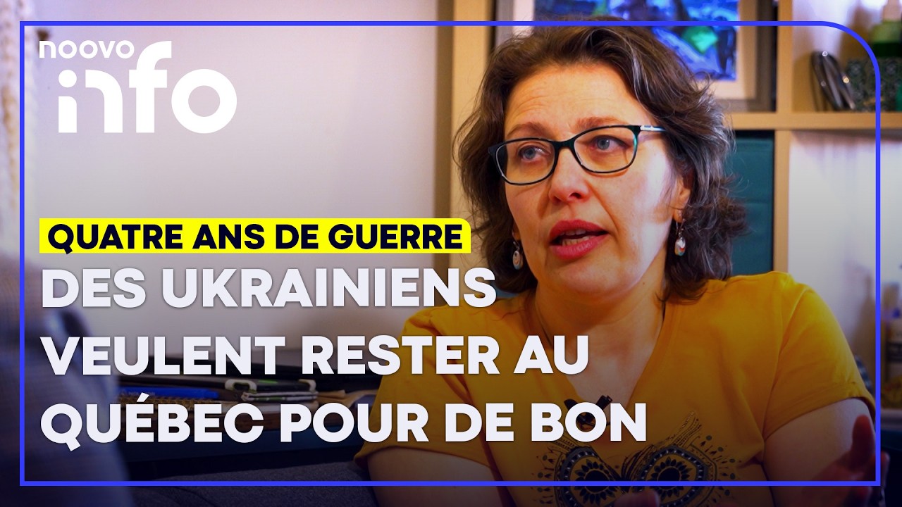 Des Ukrainiens installés au Québec depuis la guerre espèrent pouvoir rester