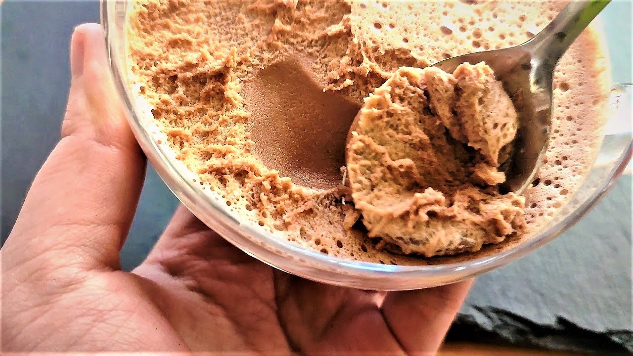 🍫Шоколадный МУСС из какао и молока. Молочно-шоколдное желе