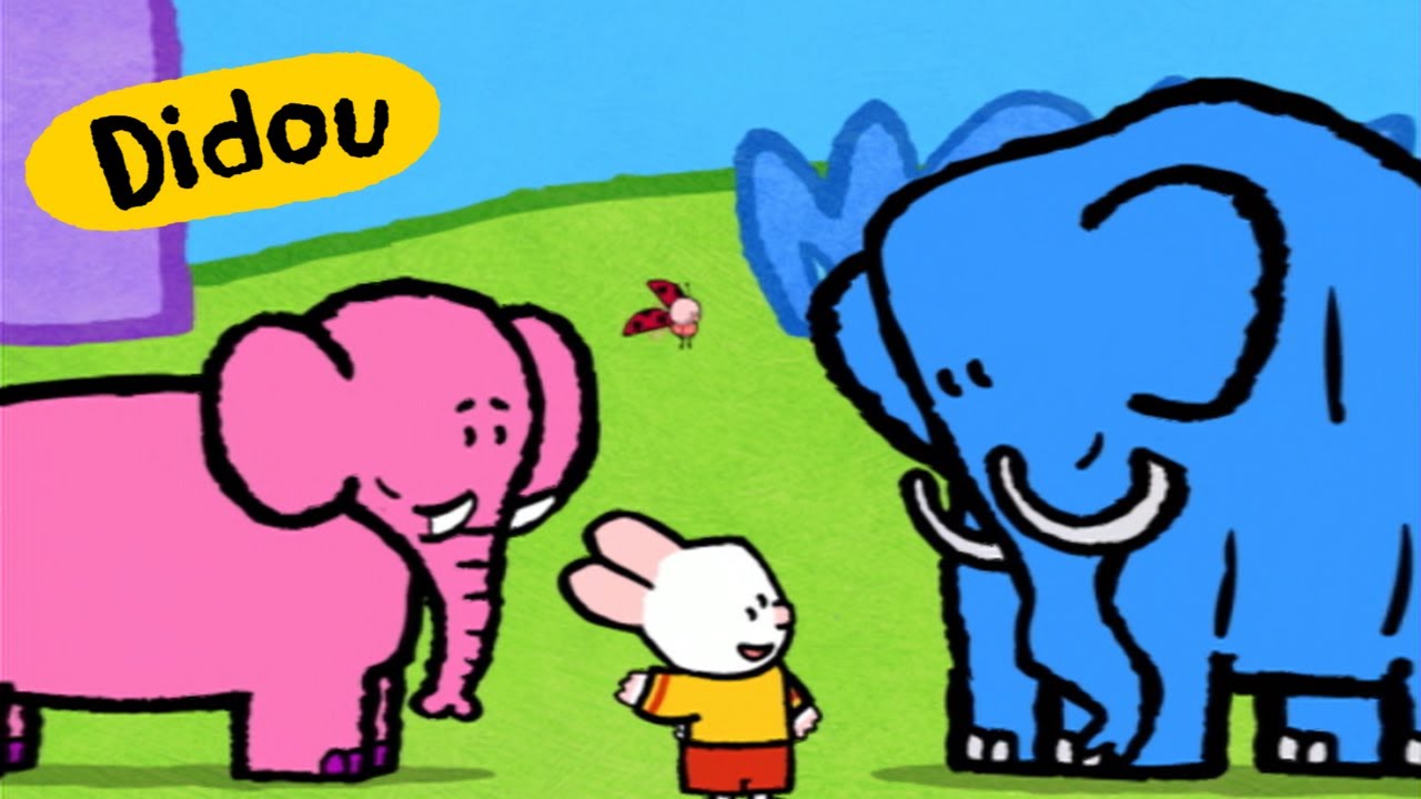 Didou Dessine-moi: L'ancêtre de l'éléphant | Compilation enfants