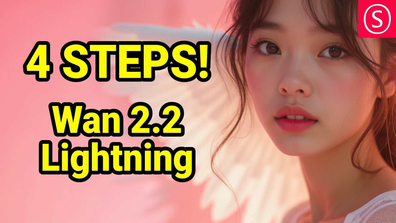 WAN 2.2 Lightning FOR GGUF! Only 4 Steps. ComfyUI Workflow Included