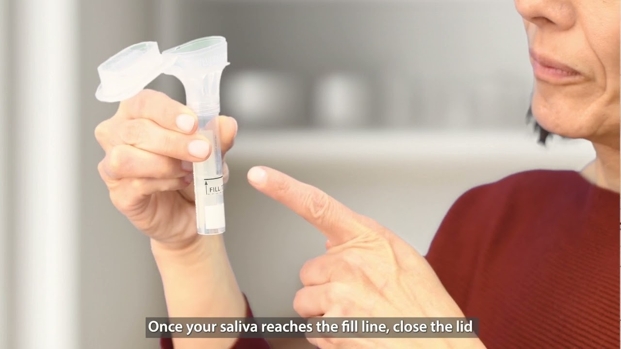 OMNIgene&trade; SALIVA DNA and RNA device user instructions