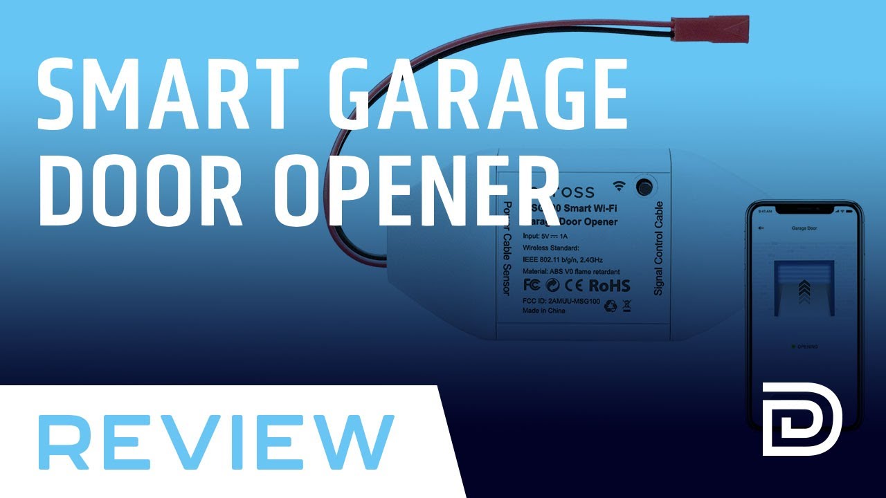 meross Smart Wi Fi Garage Door Opener Installation & Review