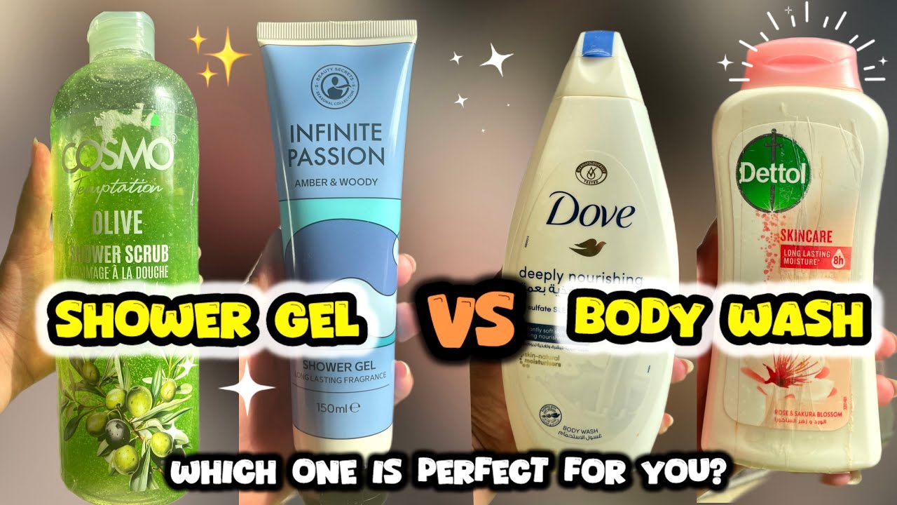 SHOWER GEL VS BODY WASH ✨🔥| Which One Is Perfect For You?✅| Summer Skincare Tips