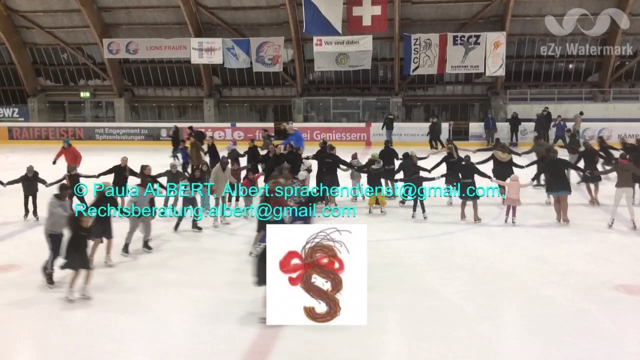 Vorf&uuml;hrung Synchron-Eiskunstlauf