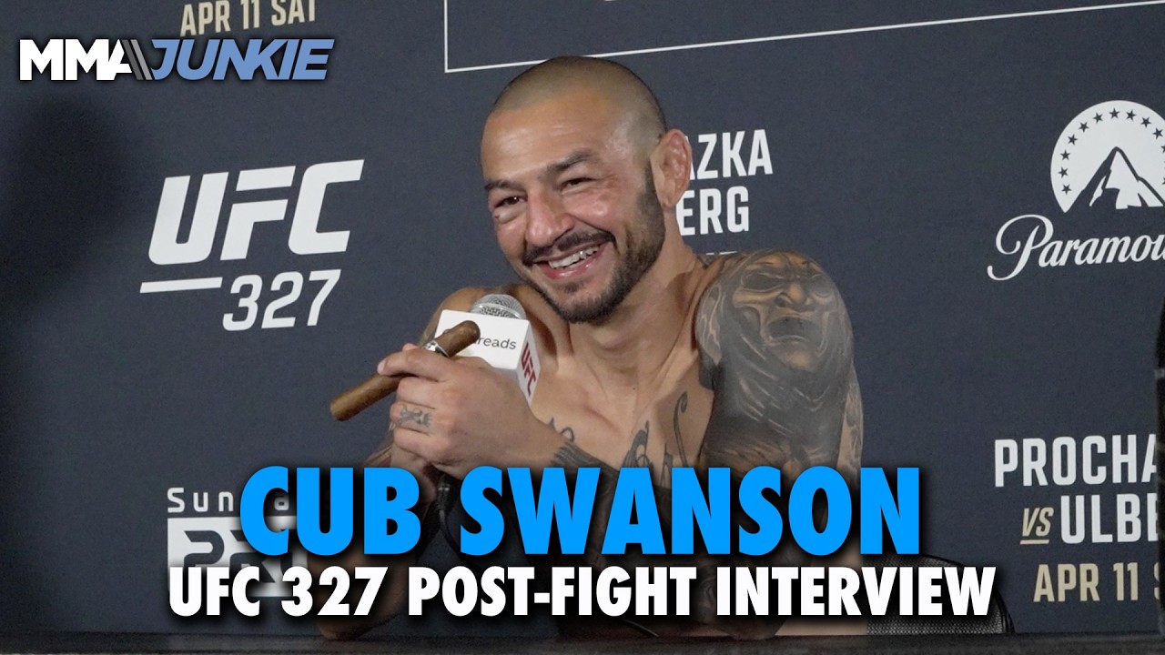 Cub Swanson reflects on final UFC win & his 22-year pro MMA career | UFC 327