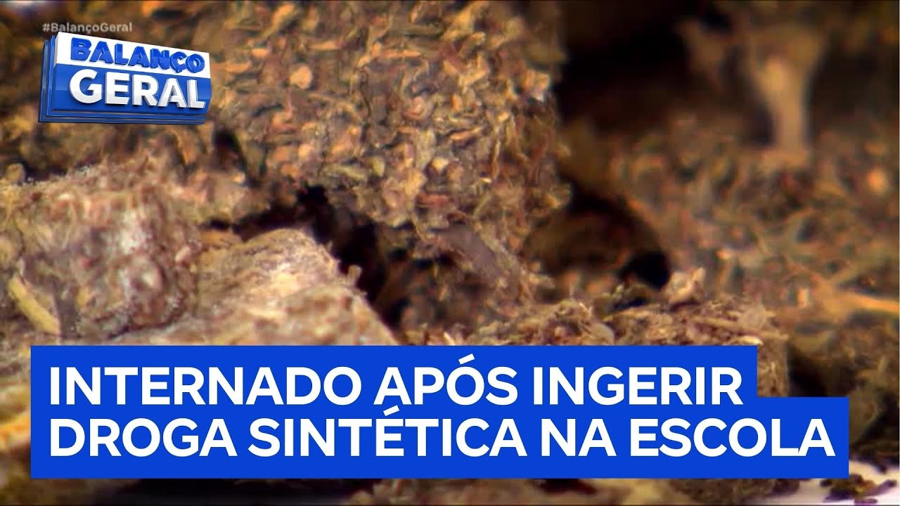 Aluno é internado em estado grave após comer pão com droga sintética na escola, em São Paulo