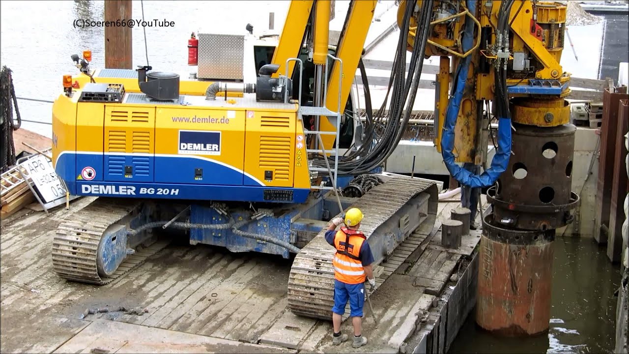 Bohrgerät BG 20 H und Hilfsbagger JCB JZ 235, Teil 3 - Soeren66