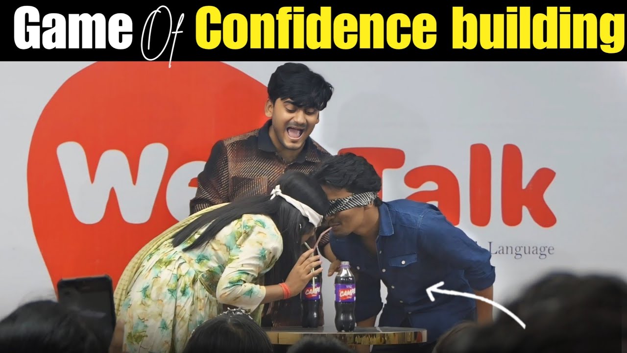 Game of Confidence Building | Funny and challenging task | Confidence Building activity at WellTalk