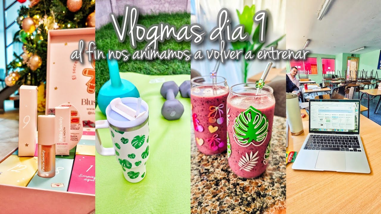 🎄 VLOGMAS 9 🎄 al FINNN nos animamos a volver a ENTRENAR 💪🏻🥴