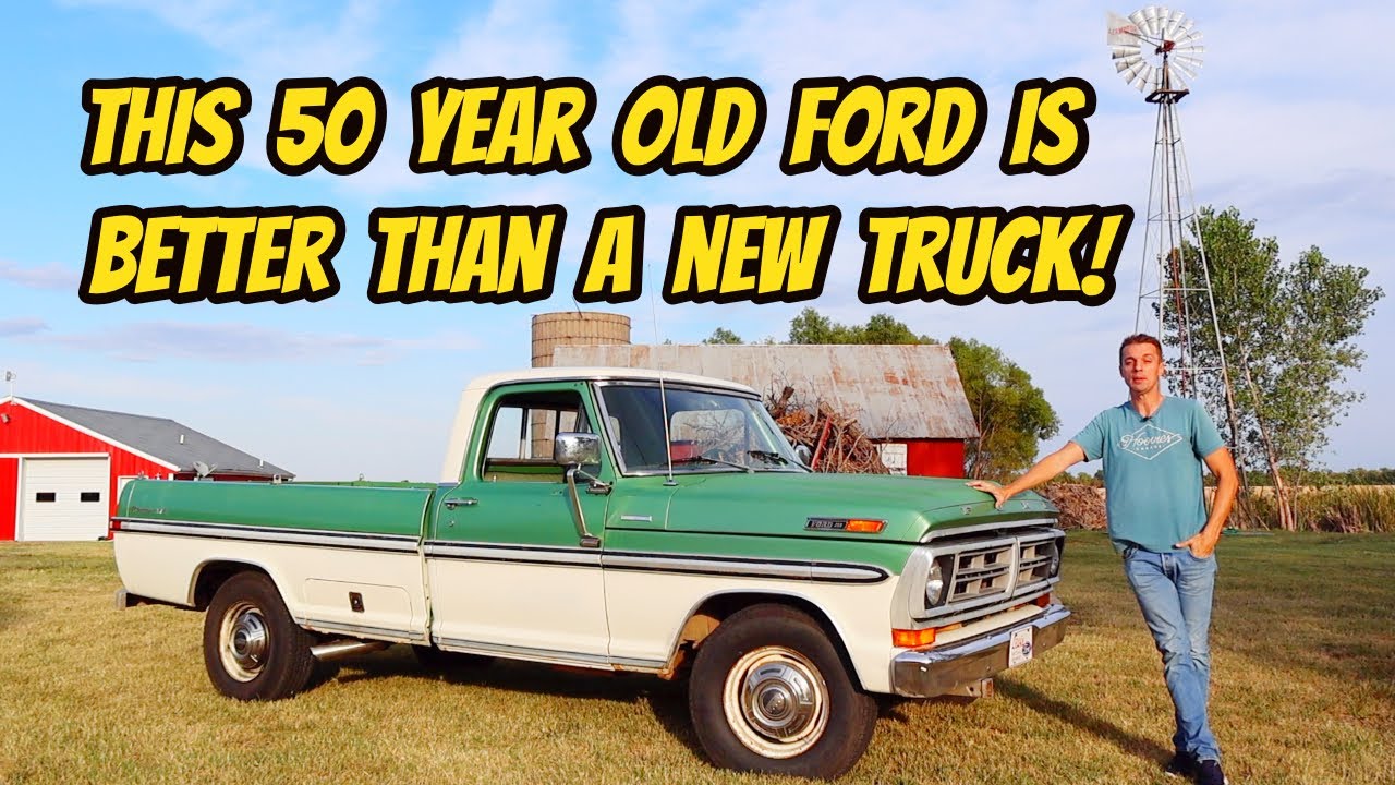 Я купил самый роскошный грузовик 1972 года (Ford F250 Ranger XLT 390), и он лучше, чем НОВЫЙ ГРУЗ...