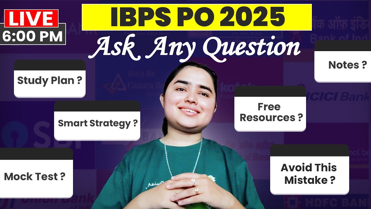 IBPS PO 2025 Live session by Shivani keswani