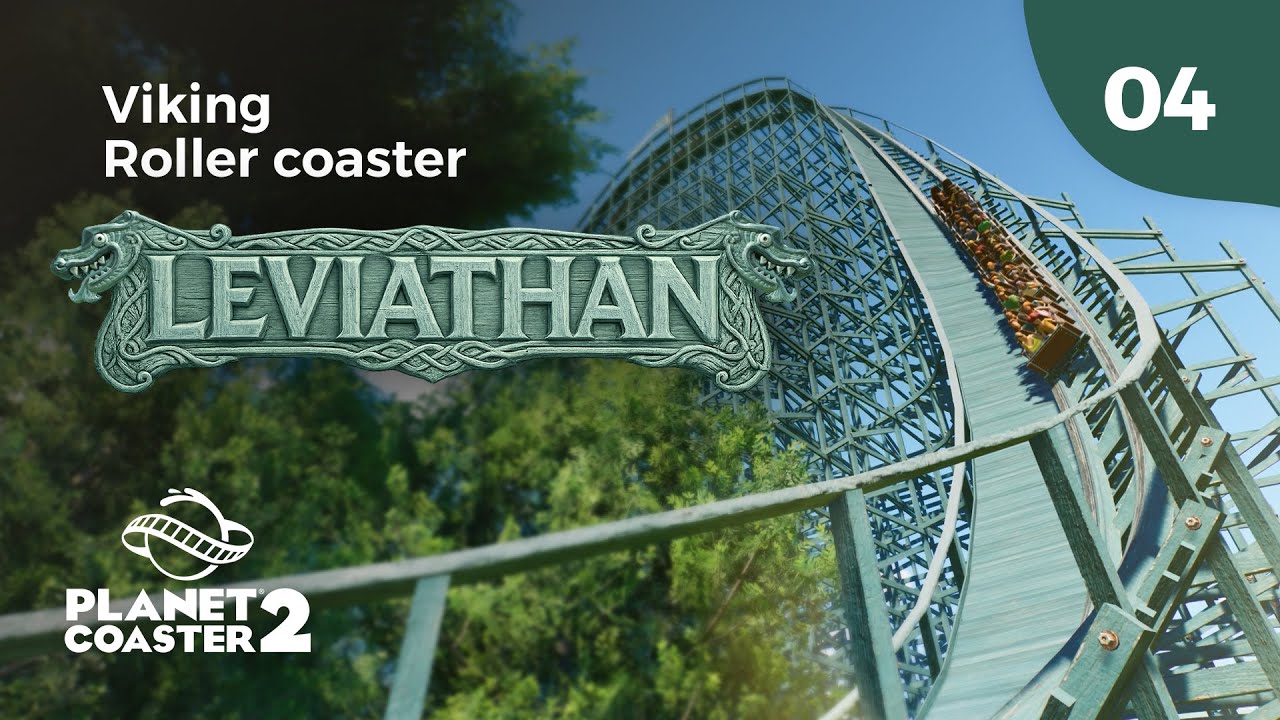 Leviathan – Construindo uma montanha-russa viking de madeira no Planet Coaster 2 | Ep 04