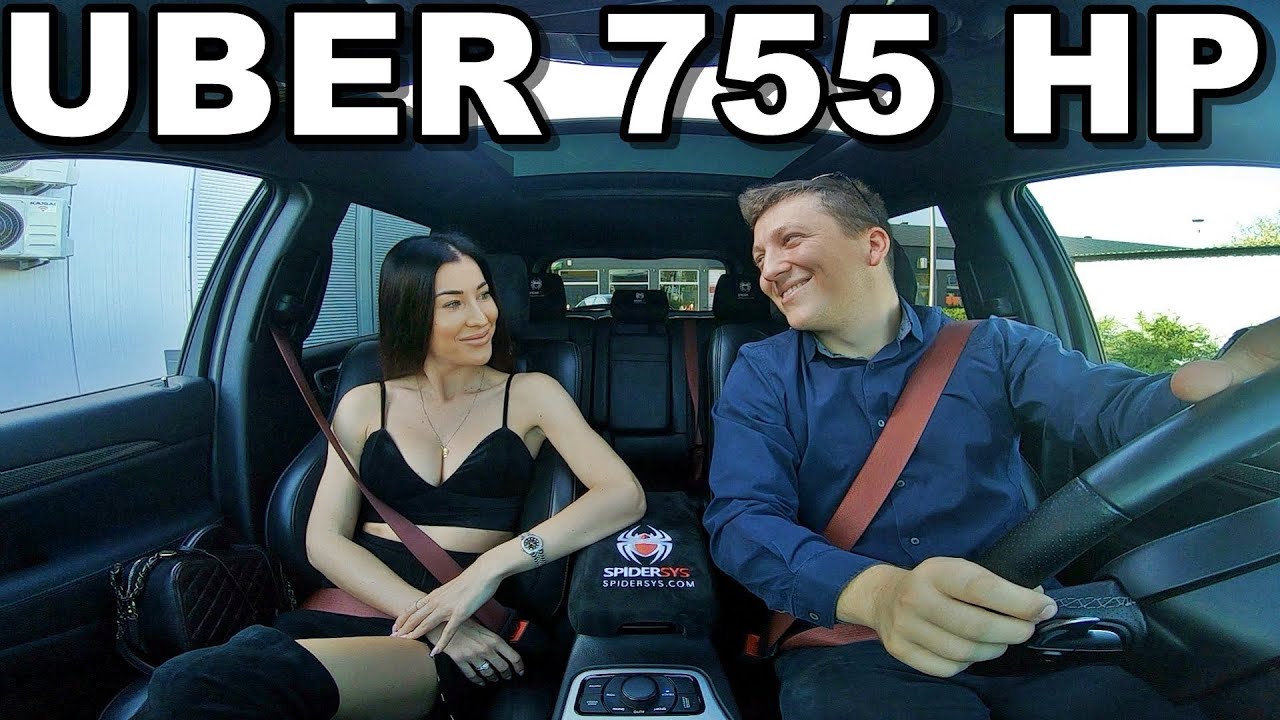 Reakcje klientów UBER na przyspieszenie TRACKHAWK 755 HP!