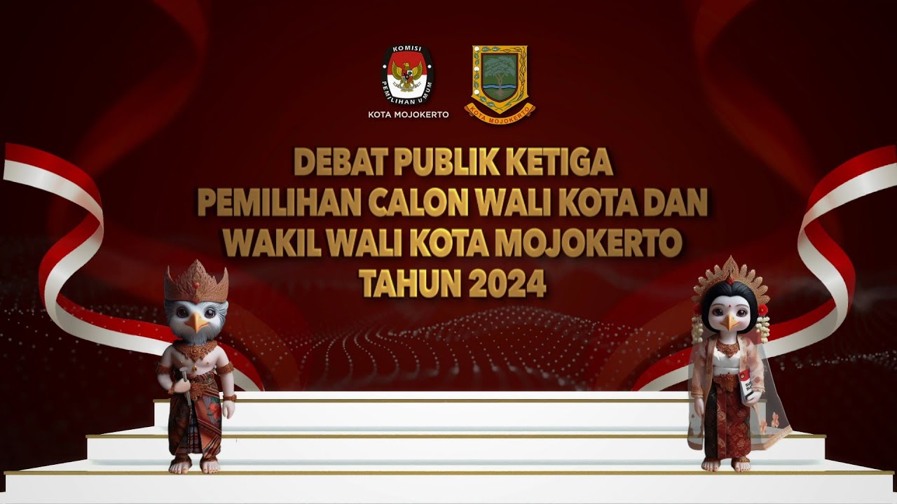 DEBAT PUBLIK KETIGA PEMILIHAN CALON WALI KOTA DAN WAKIL WALI KOTA MOJOKERTO TAHUN 2024