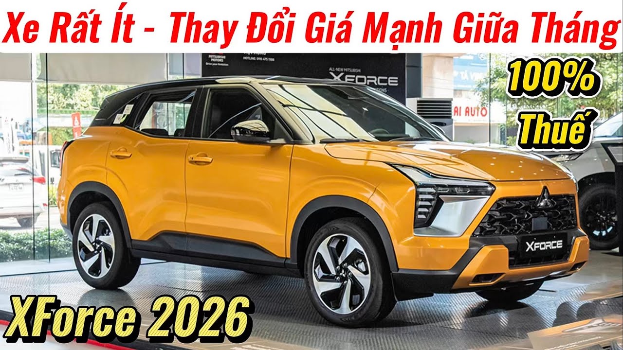 ✅Giá Xe Xforce 2026 Lại Thay Đổi Mạnh Giữa Tháng Khi Số Lượng Xe Nhập Cực Kì Ít | Giá Xe Việt