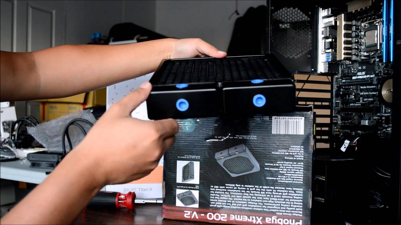 Phobya Xtreme 200mm version 2 unboxing