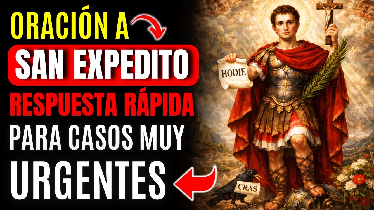 ORACIÓN A SAN EXPEDITO: RESPUESTA RÁPIDA PARA CASOS MUY URGENTES