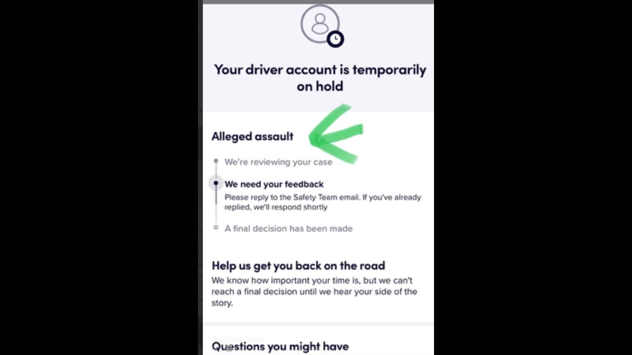 Instant Uber and Lyft driver deactivation. ALLEGED ASSAULT. Here is how to fight it.