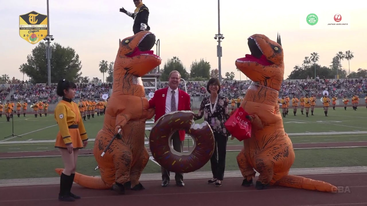 KYOTO TACHIBANA HIGH SCHOOL GREEN BAND -PASADENA BANDFEST - ROSE PARADE 2018 GROUP