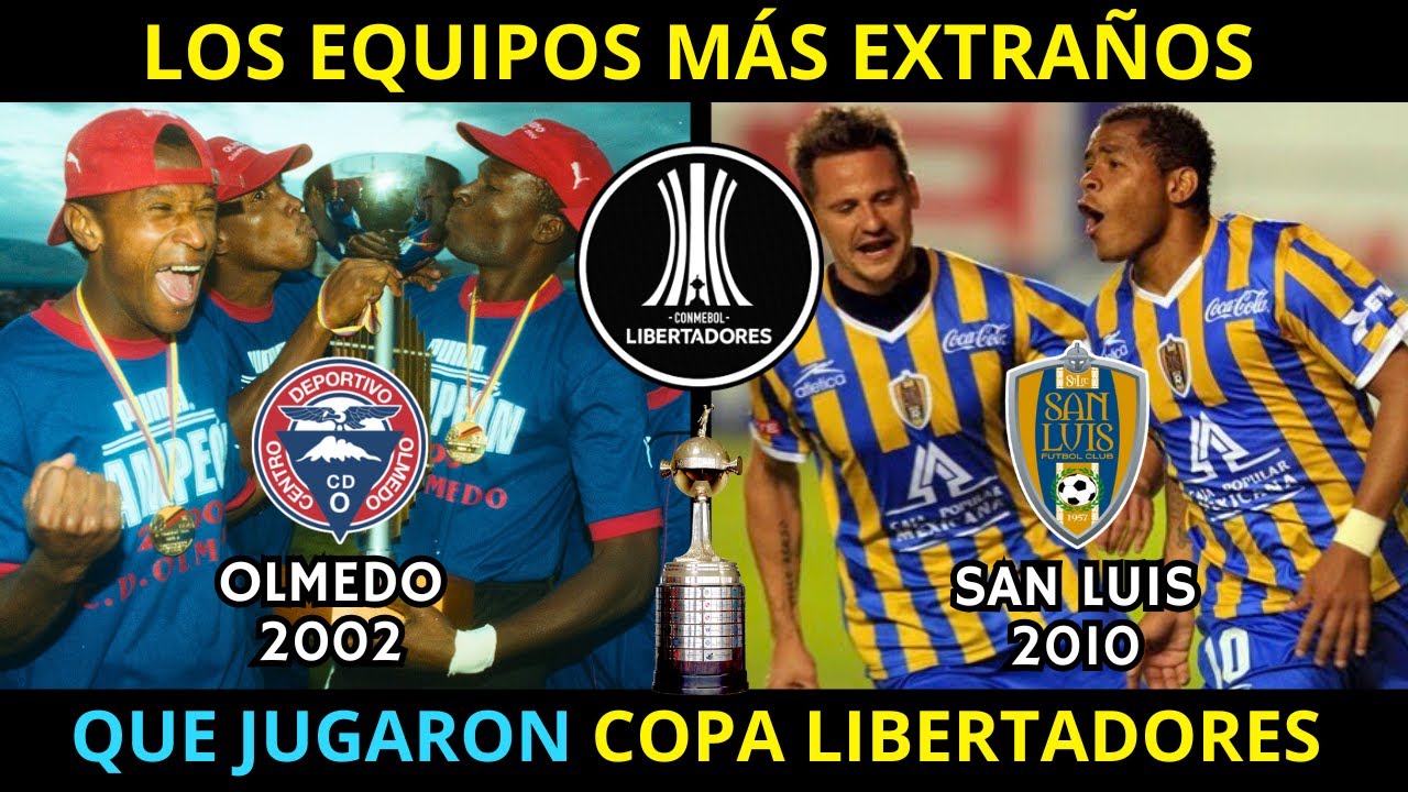 EQUIPOS que NO SABIAS que JUGARON en la COPA LIBERTADORES