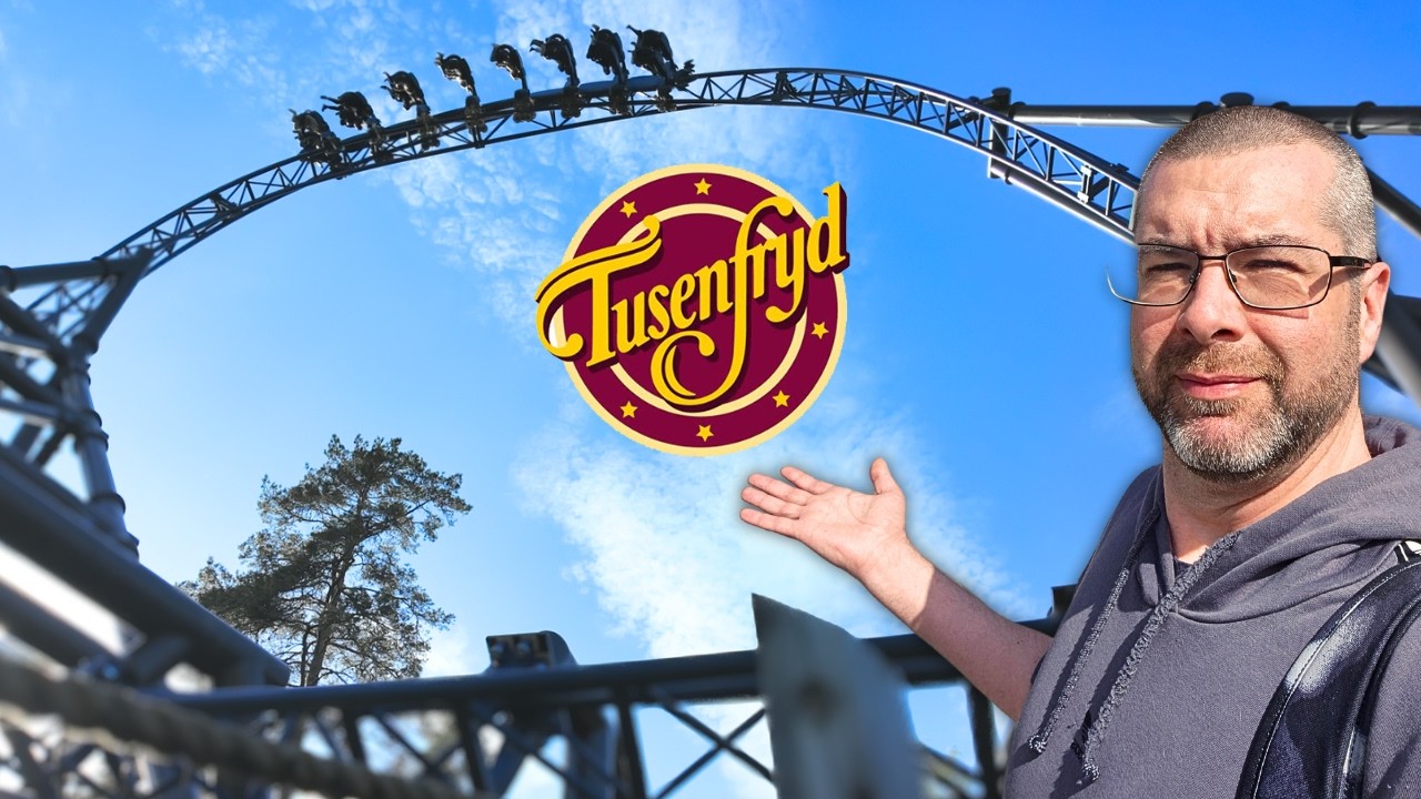I Tried Norway's WILDEST Roller Coasters! - Tusenfryd VLOG