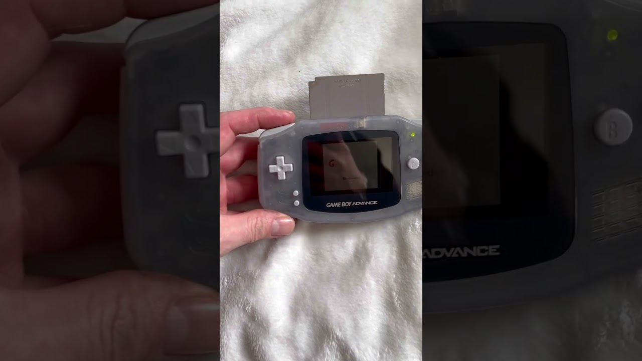 Nintendo game boy advance nostalgie#unboxingvideo#nintendo#retrogaming#collection#gamers#retro
