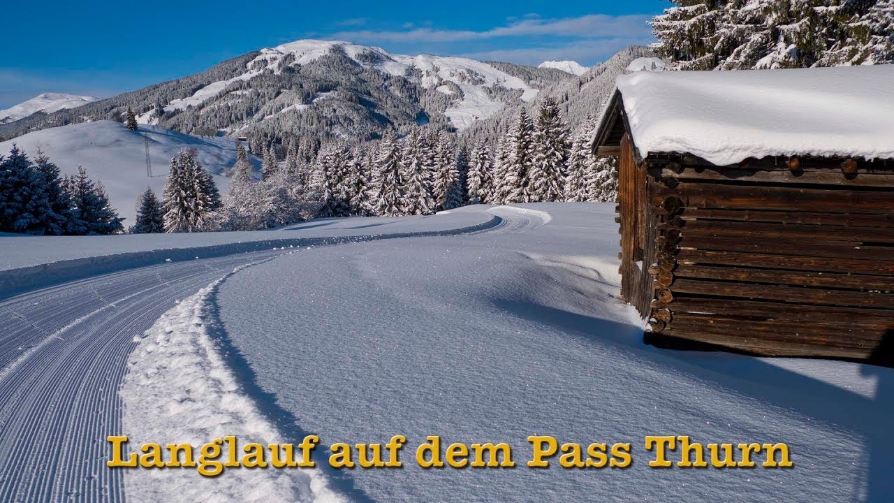 Loipe auf dem Pass Thurn - Hochmoor Wasenmoos