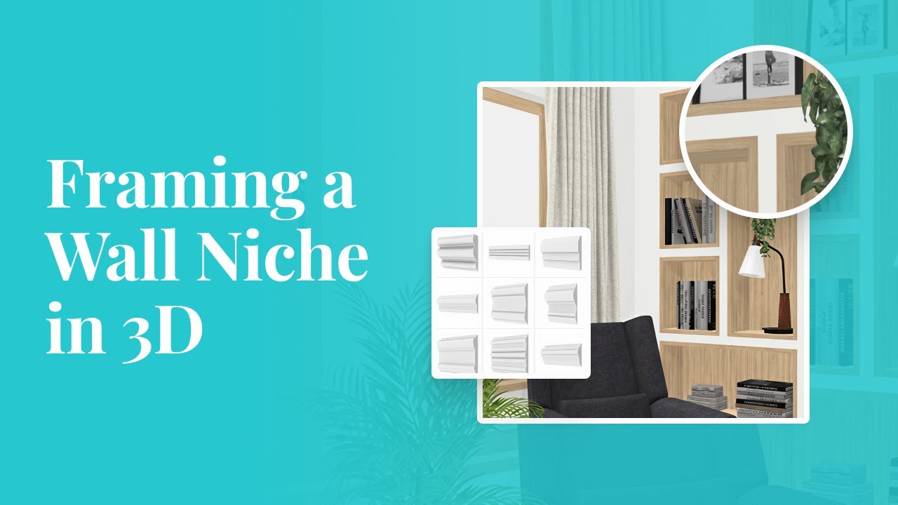 DesignFiles.co - Framing a Wall Niche in 3D Editor
