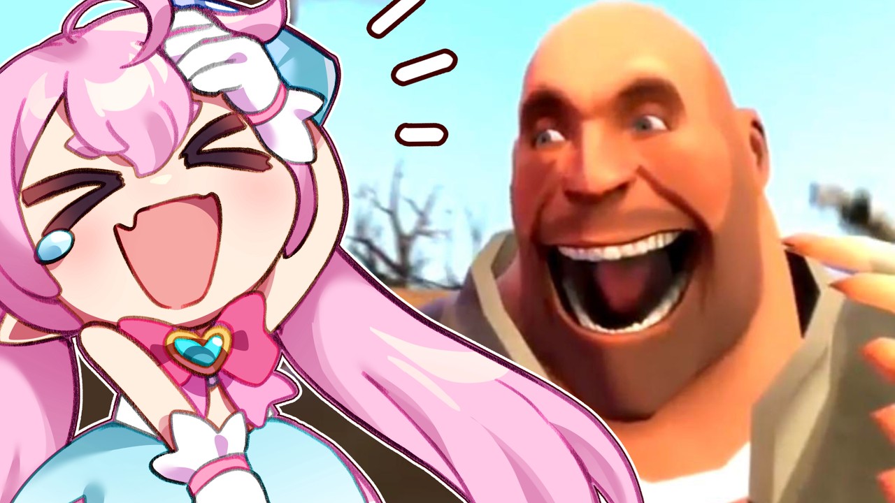 Chibidoki впервые смотрит TF2!