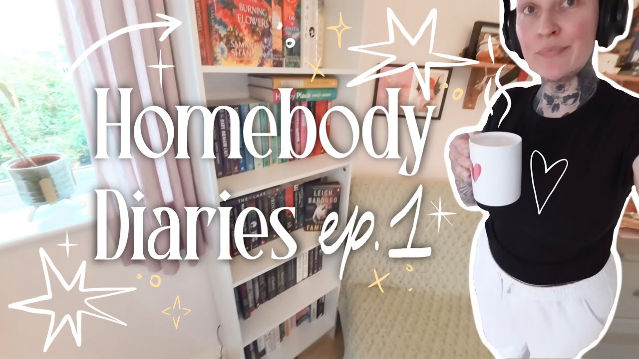 Homebody Diaries Episode.1 ☁️ Turning My Space Into a Mini Library📚